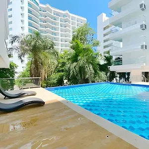 5* 1h Morros Mar Y Ciénaga. Wifi Piscina. Cocina Apartamento